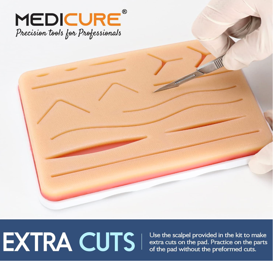 Medicure precision tools for professional. [ Suture Practice Kit ]